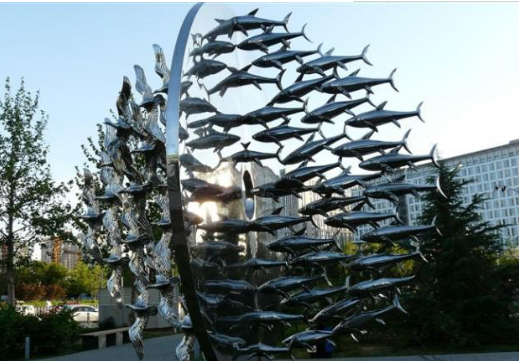 魚兒不銹鋼雕塑 魚兒不銹鋼雕塑